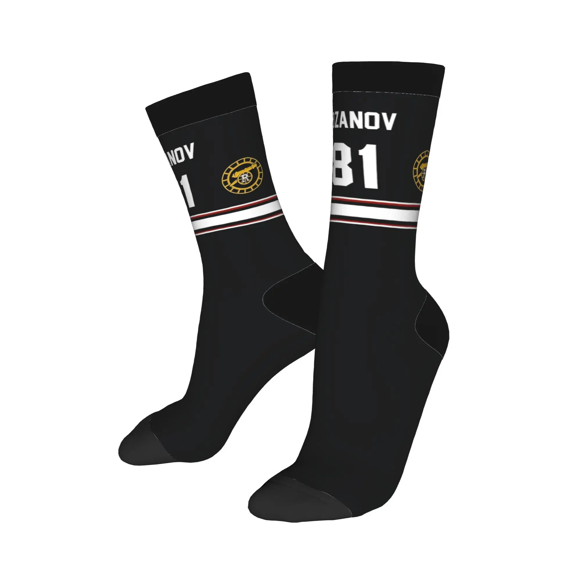 New Male Men Socks Harajuku Rozanov 81 Heated Rivalry Sock Polyester  Skateboard Women's Socks Spring Summer Autumn Winter