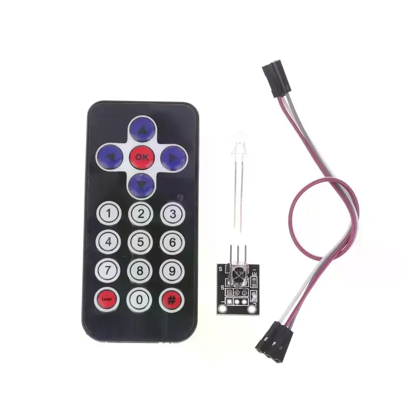 HX1838 Infrared IR Wireless Remote Control Module Kit, Ultra-Thin DIY IR Receiver Module