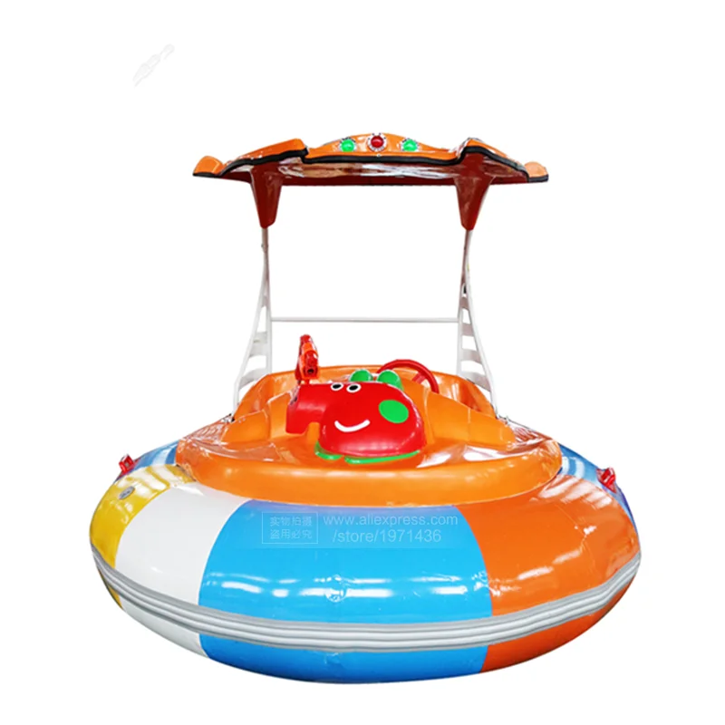 

Дешевый водяной пистолет, круглая лодка, озеро, забавные развлечения, оборудование для спортивных игр, парковые поездки, дети и взрослые, надувная лодка-бампер на батарейках