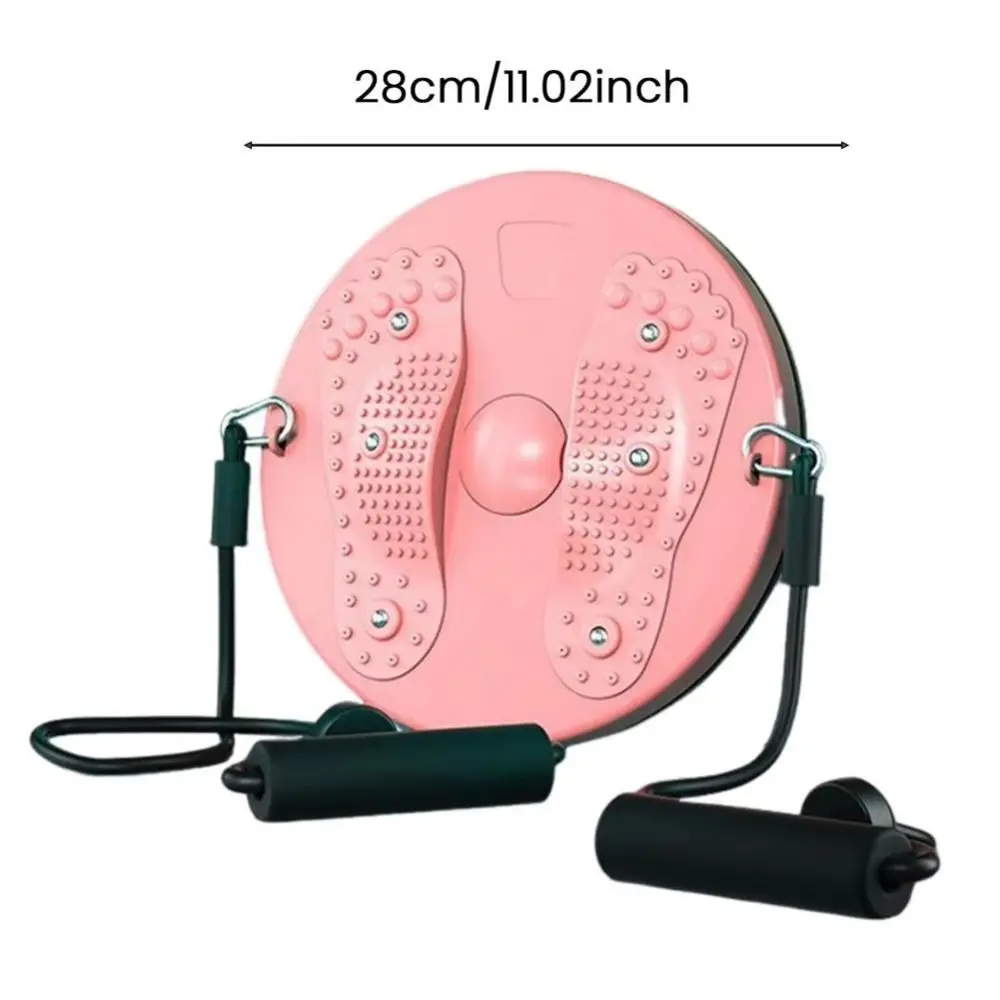 قرص التواء الخصر المغناطيسي قاعدة غير قابلة للانزلاق مع حبل تدليك القدم قرص التواء أجهزة لياقة بدنية القرص الدوار #6