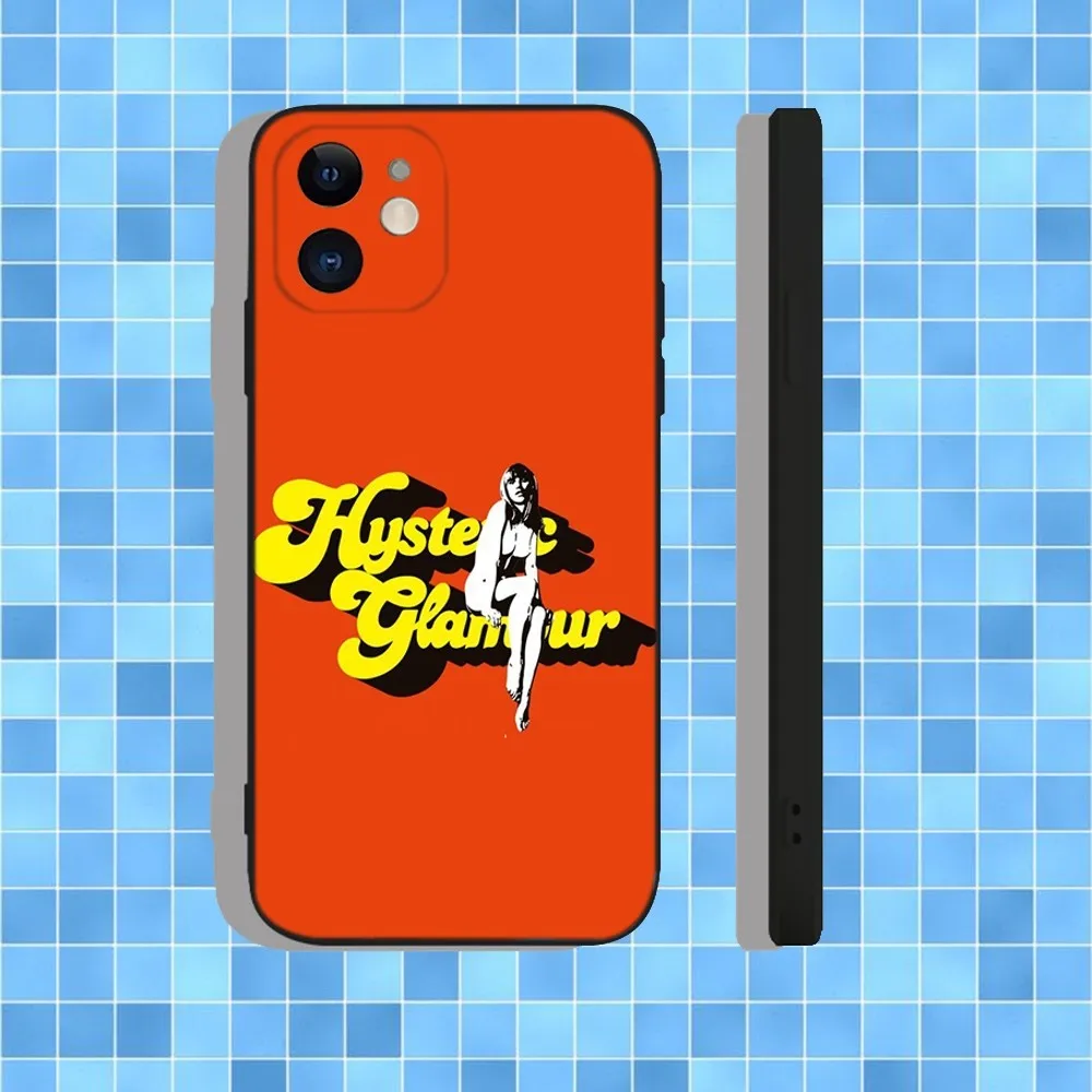 Japanese Hysteric Glamour Phone Case For iPhone 16,15,14,13,12,11