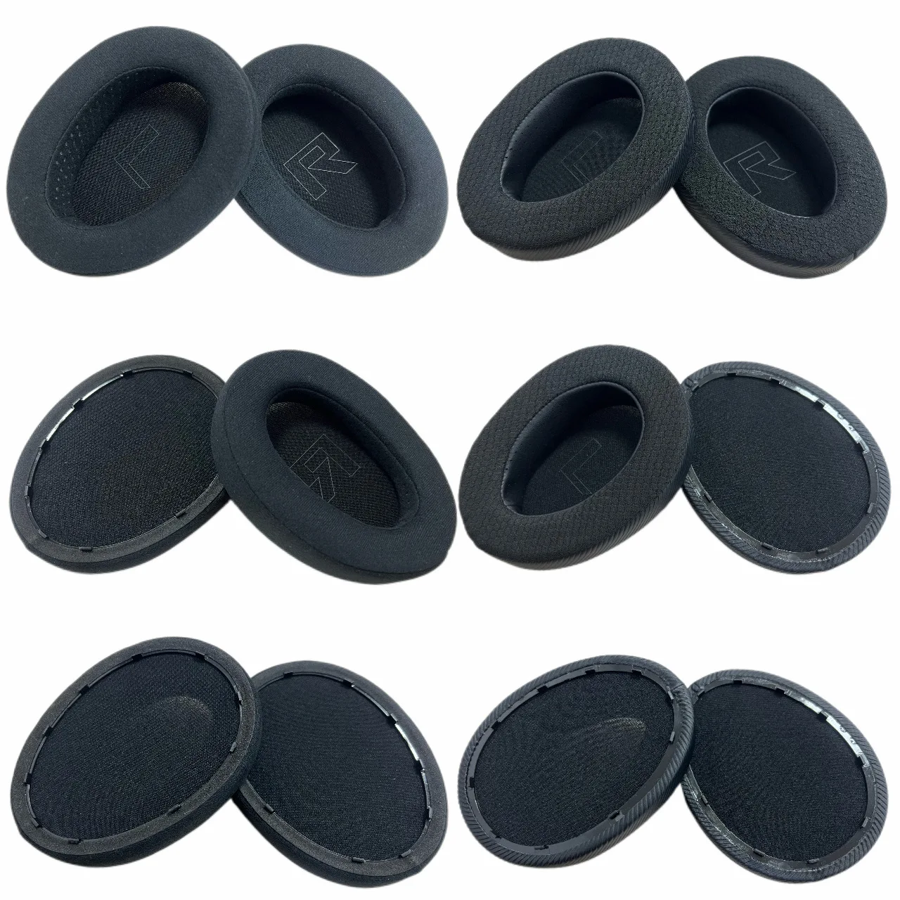 Replacement Ear Pads Headphone Replacement Cushion Earpads, Protein Leather Compatible With Asus ROG Kithara Gaming Headset