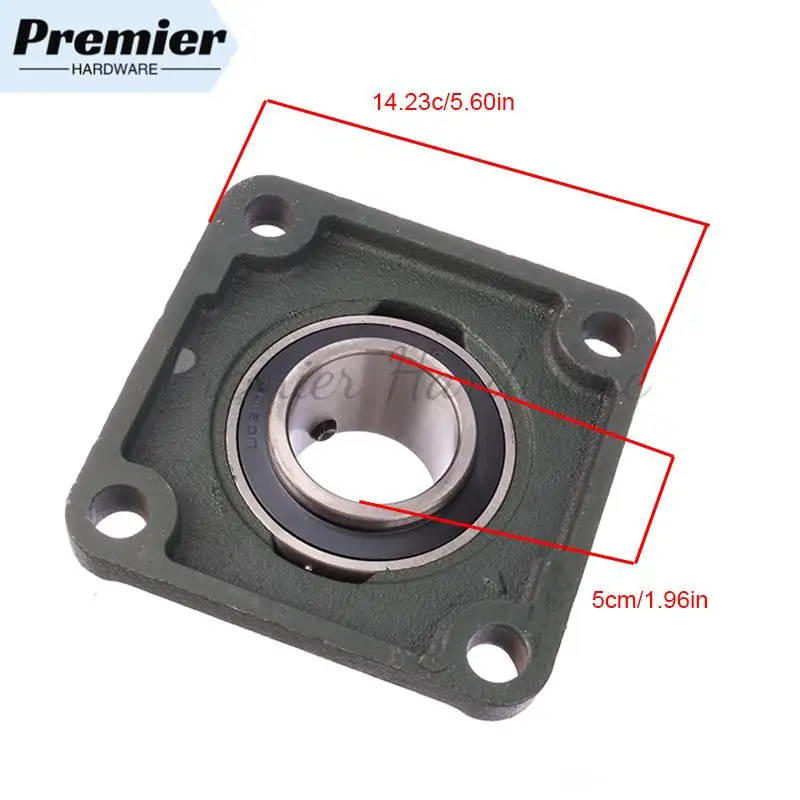 Roulement à billes inséré UCF210 siège de roulement sphérique extérieur jeu complet de roulements