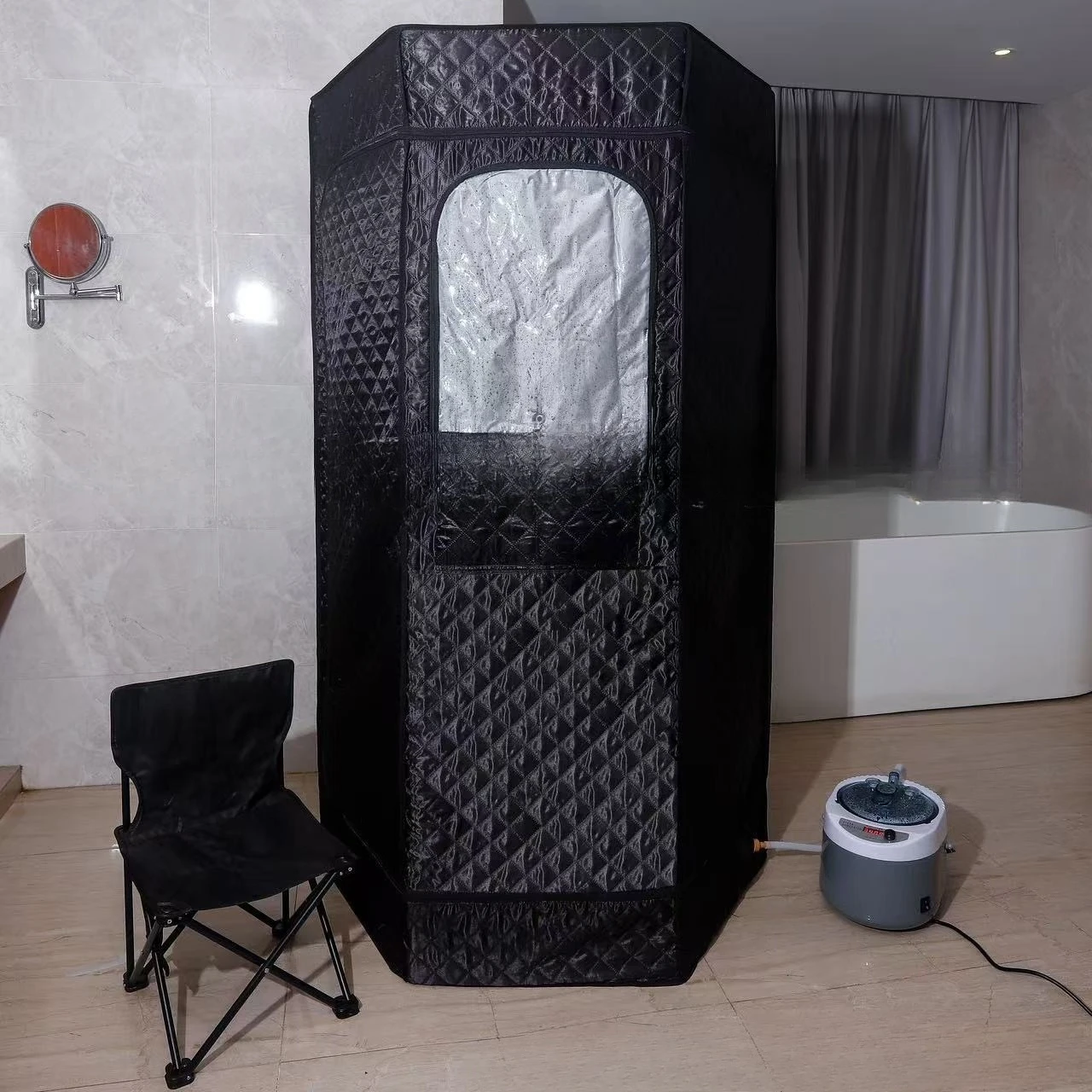 

Customizable Portable Sauna Box Steam Box Fumigation Room Removable Adult Sauna Room