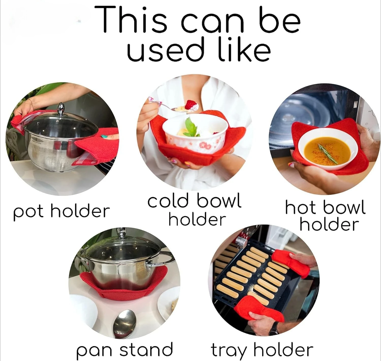 Podkładki pod naczynia odporne na ciepło, bezpieczne w mikrofalówce, izolowane podkładki pod gorące naczynia, antypoślizgowe podkładki pod garnki na stół, mata kuchenna.