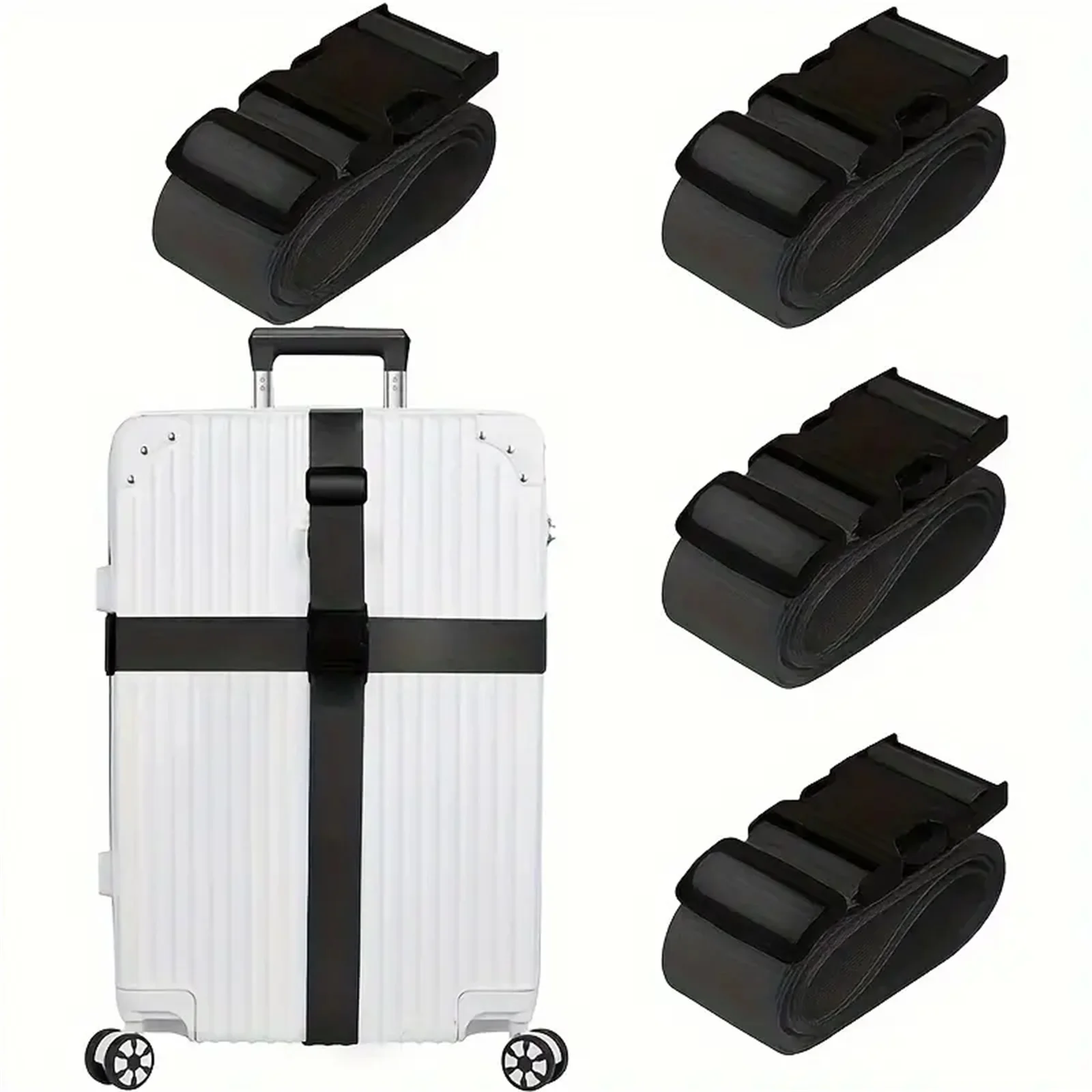 Travel Adjustable Luggage Straps Portable Bungees Easy Travel Necessary Bundling Belt protect Suitcase Accessories Items