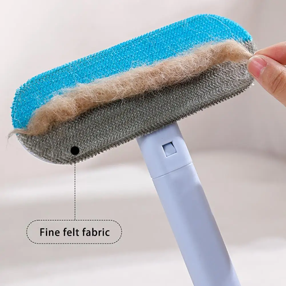 Pet Hair Anti-mosquito Screen Brush Glass Brush Dry Cleaning Multi-functional Tools Brush Dual-use Cleaning Window Dust Wet G7D8