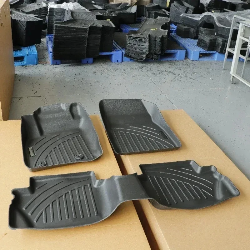 Factory Hot Selling 3D tpv rubber  car accessories car floor mats troop 2015-2021