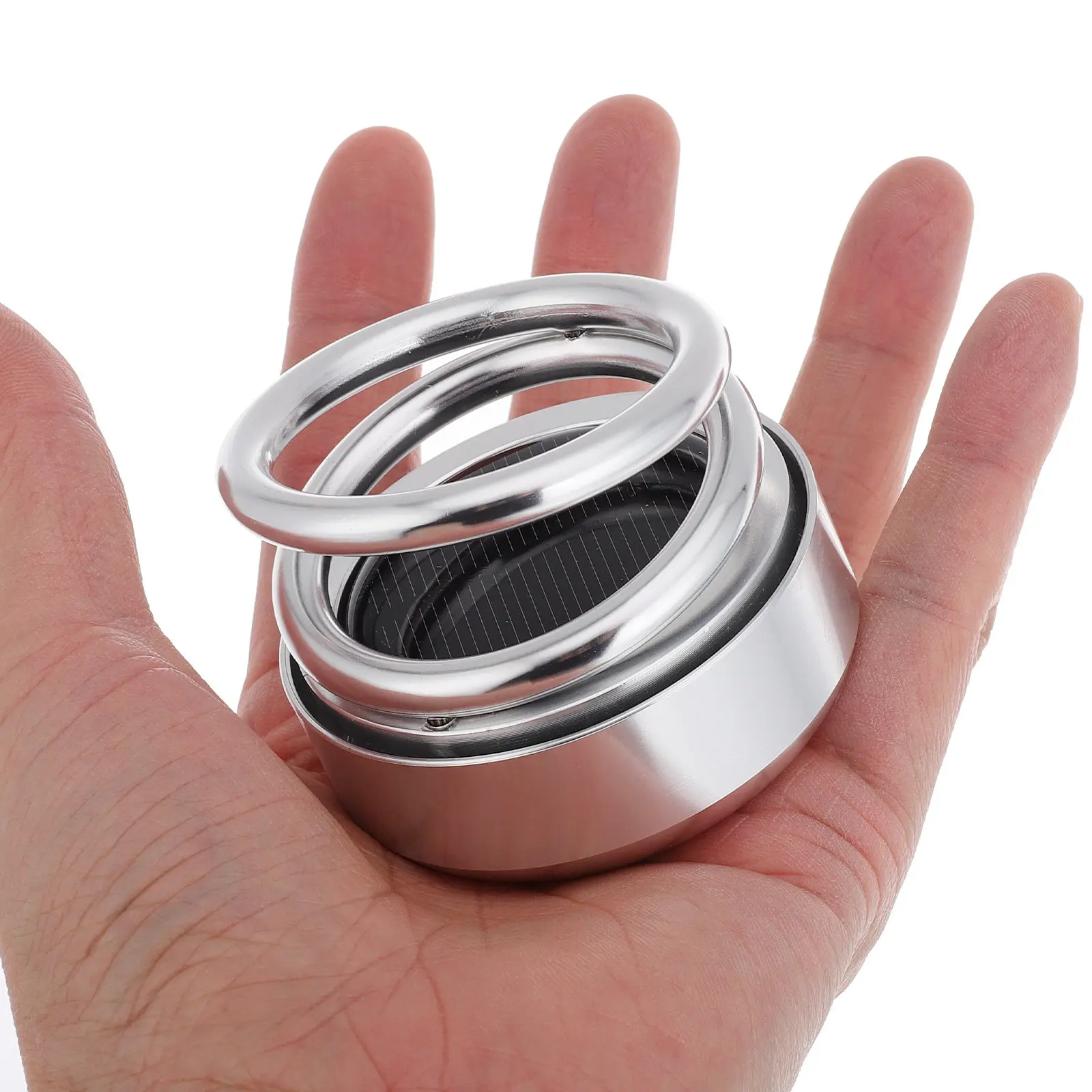 Double Powered Rotating Car Aromatherapy Ornament Suspended Dashboard Decor Automotive Interior Air Freshener