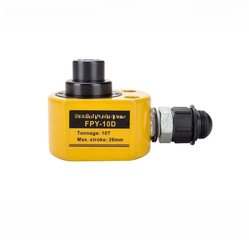 Ultra-thin Multi-section Hydraulic 0kg Ton, Multi-section 10T Stroke 26MM [Single Ton without Pump]
