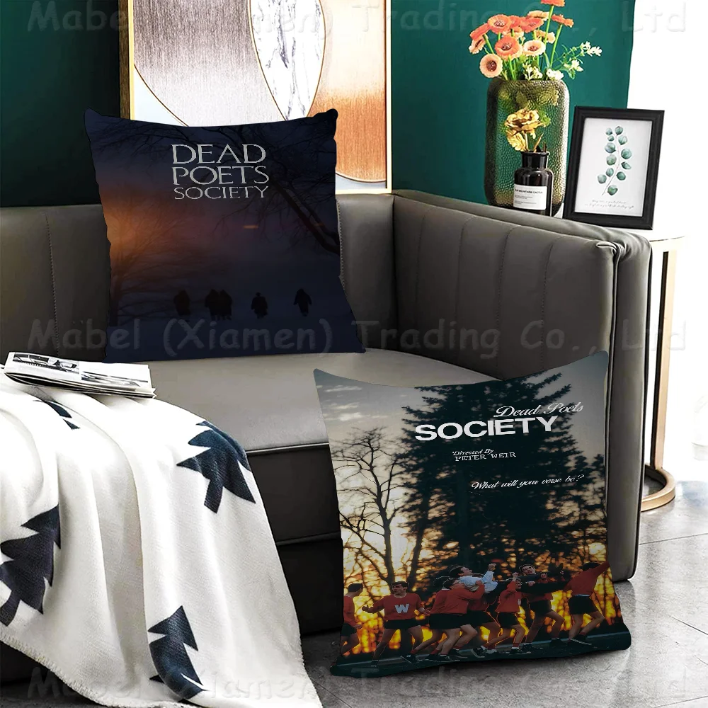 

Movie Dead Poets Society Personalized Picture Text Home Decorative Pillows Household Gifts 45x45cm