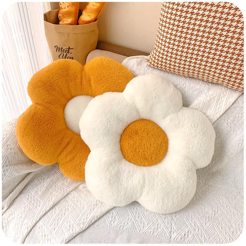 Flower Dog Bed Mat Long Plush Cat Blanket Fluffy Lounger Dog Cushion Warm Pet Bed House For Dogs Cats Pet Supplies