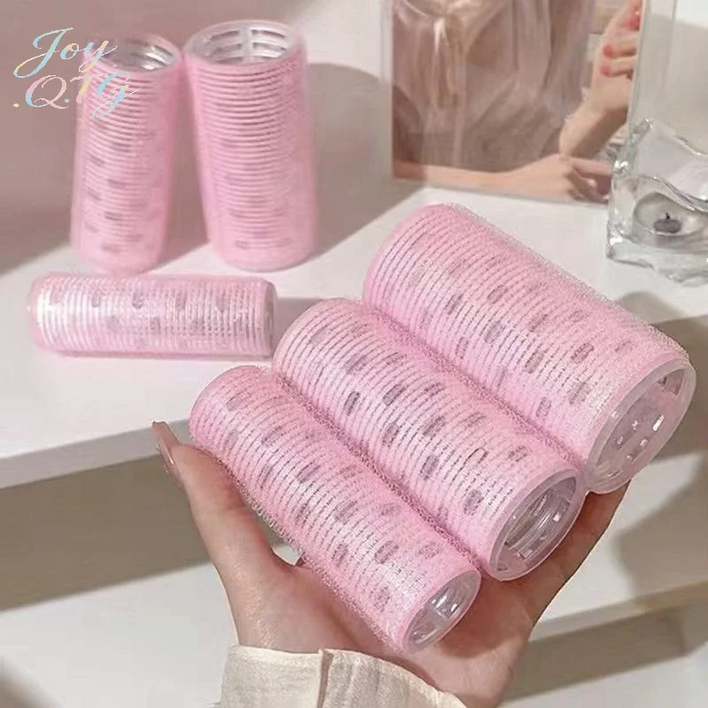 1Pcs No Heat Hair Waver Bangs Self-Adhesive Hair Curlers For Women Makeup Styling Curling Tools Hair Rollers Curlers