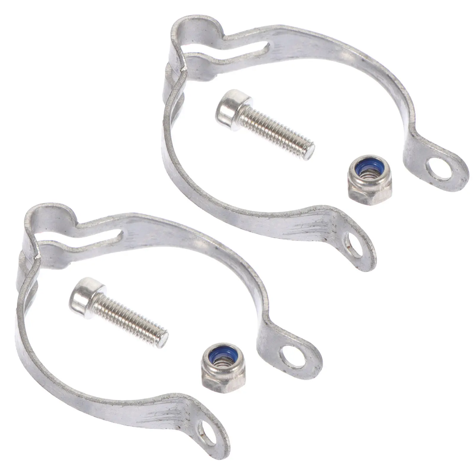 2Pcs Steel Bike Wire Clamp Wear-Resistant Cable Holders Cycling Brake Brake Wire Fixing Device Easy Install Bike Accessories