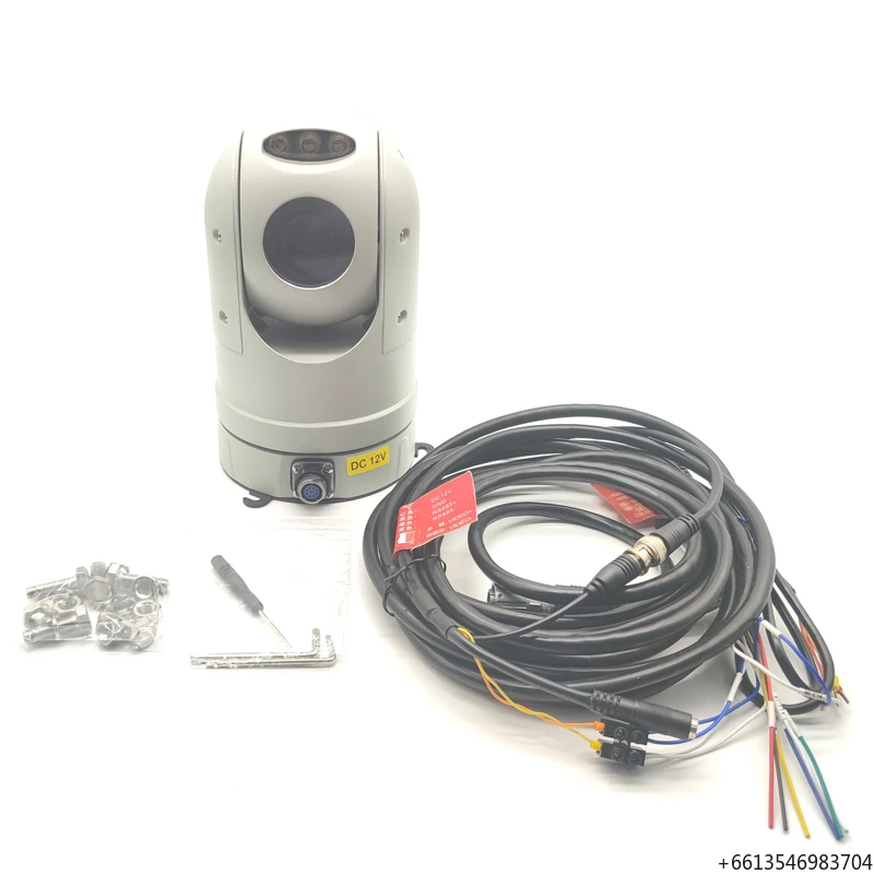 PTZ Vehicle-Mounted Camera Ambulance Fire Truck PTZ Monitoring Camera AHD 1080P IPC 2MP 3MP 4MP Camera