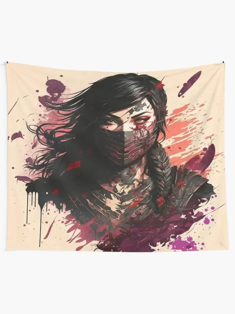 Mortal Kombat Mileena #1 Tapestry Carpet On The Wall Outdoor Decor Wall Deco Tapestry