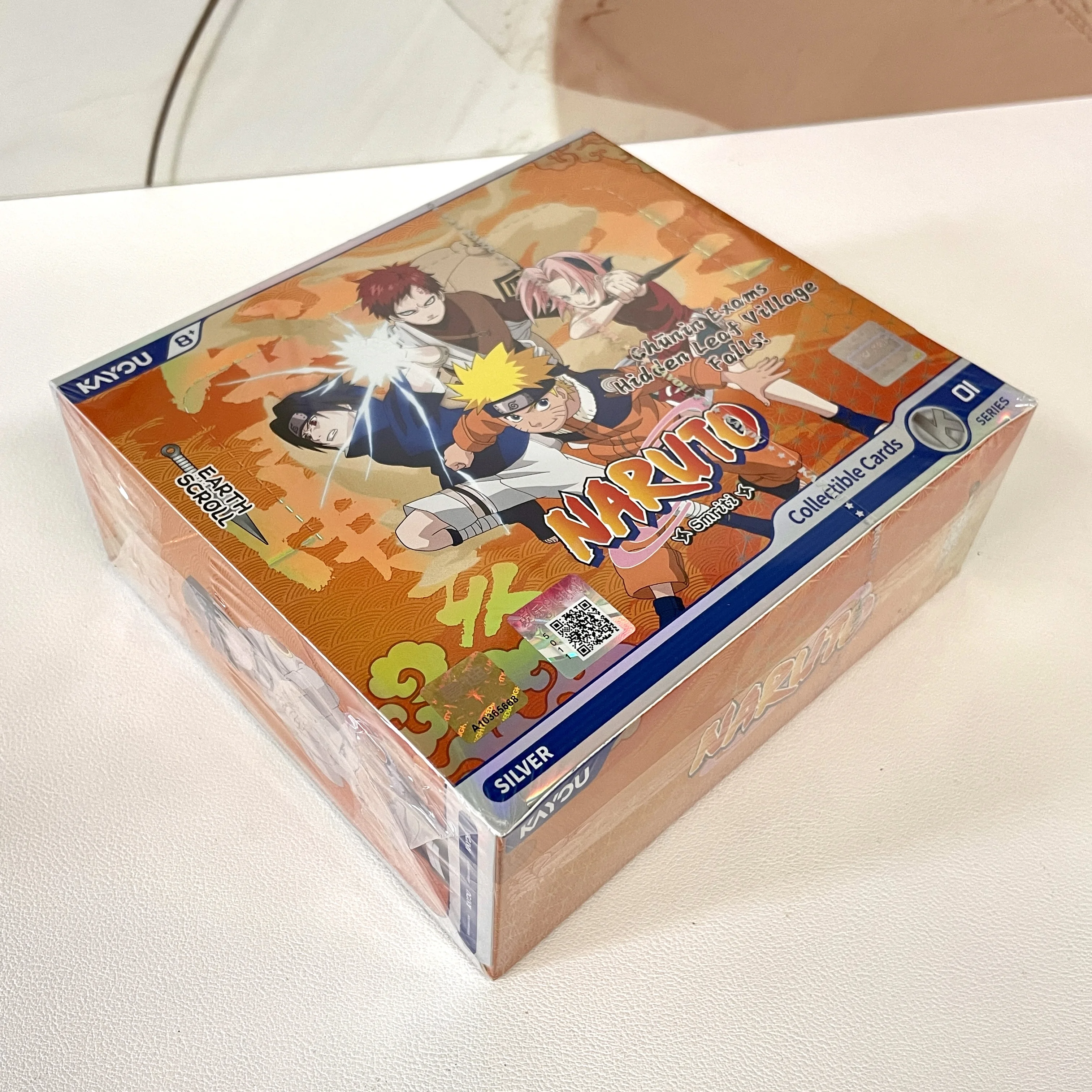 KAYOU Genuine Naruto New T2W8 T4W6 English Version Anime Card Box