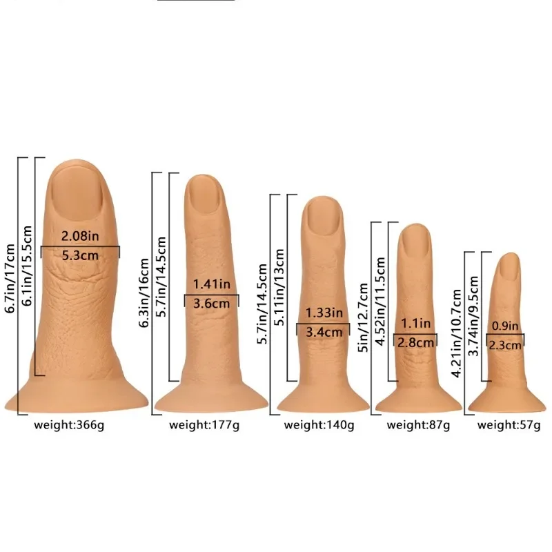 2023 novo macio masculino dedo anal plug cinco polegares silicone dedo simulação vibrador masculino e feminino masturbação produtos adultos 18 +