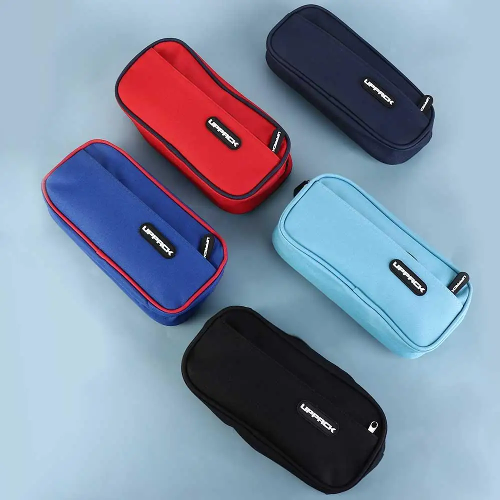 Suministros de oficina, estuche creativo para bolígrafos para niños y niñas, estuche para lápices, bolsas para lápices, caja de papelería