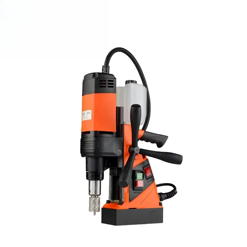 Mini  Magnetic Drill Brushless Motor Single Speed OEM Supported Industrial Drilling Tool for Metal Plastic Drilling Proj
