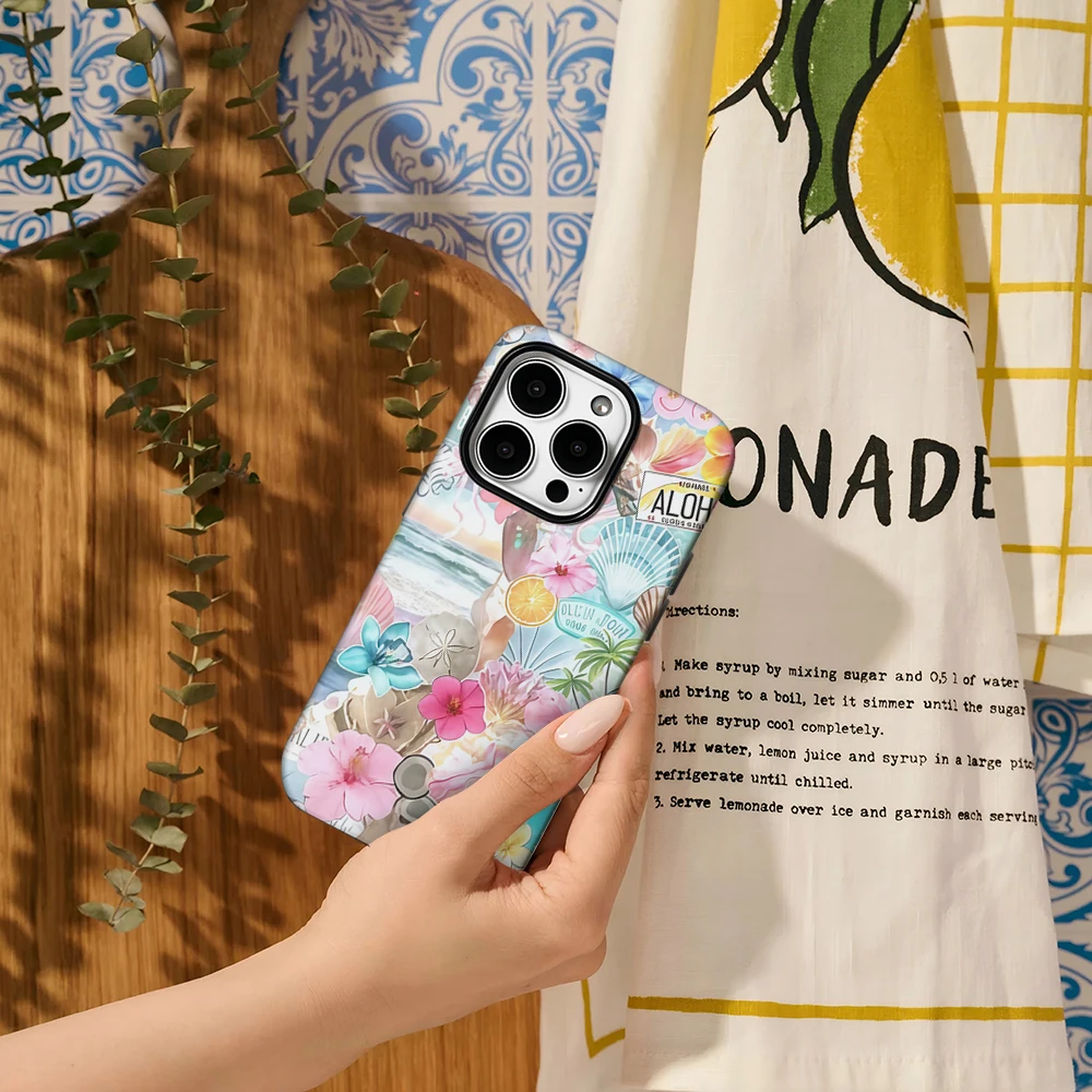 حافظة هاتف Primark Haul لهاتف آيفون 16 15 14 13 12 11 X XS XR XSMAX 7 8 Pro Max Plus غطاء خلفي مزدوج الطبقة
