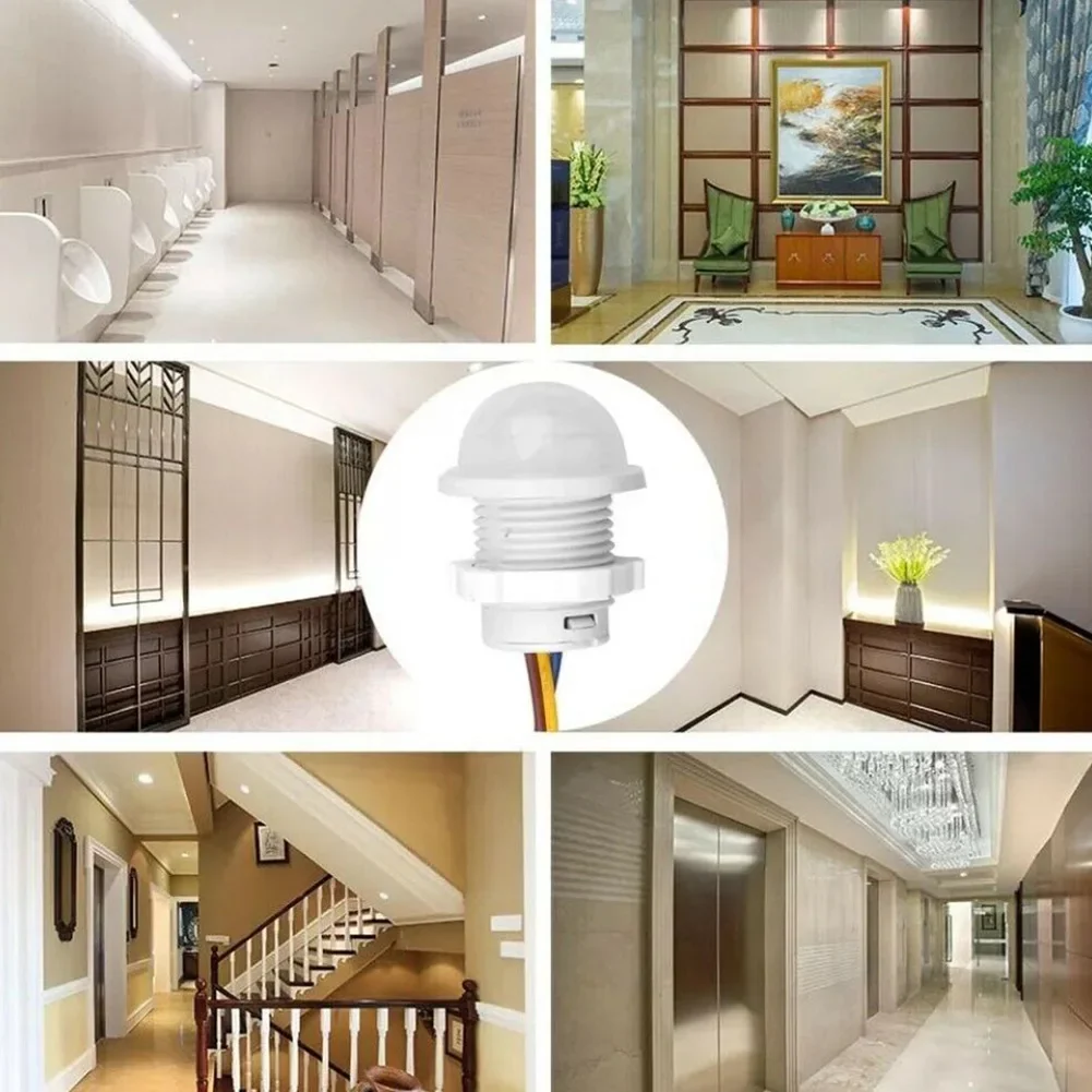 

Motion Light Switch Light Switch Warehouse White Sensor Output 120 ° Bathrooms Ceiling Motion Sensor High Quality