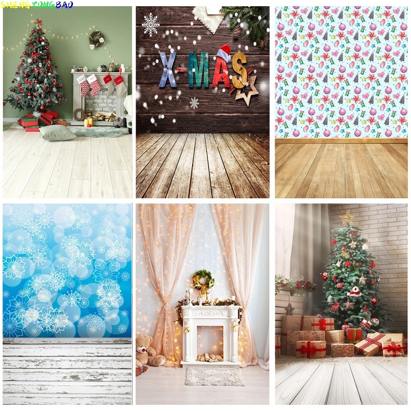 

Christmas Theme Photography Background Snowman Christmas tree Children Portrait Backdrops For Photo Studio Props 21923 JC-01