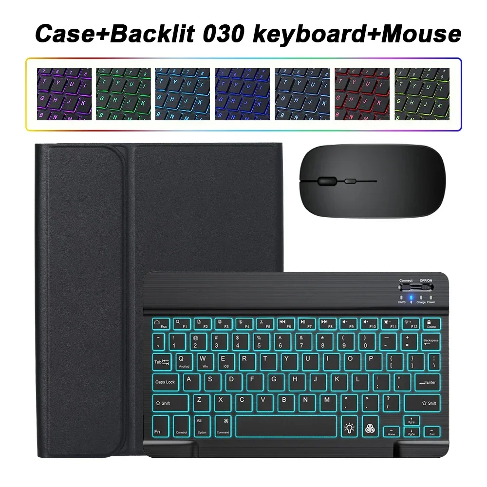 For 2025 New Samsung Galaxy Tab S11 Ultra 14.6 Inch PU Case Keyboard Funda for Tab S11 U SM-X930 SM-X936 Magnetic Keyboard Case