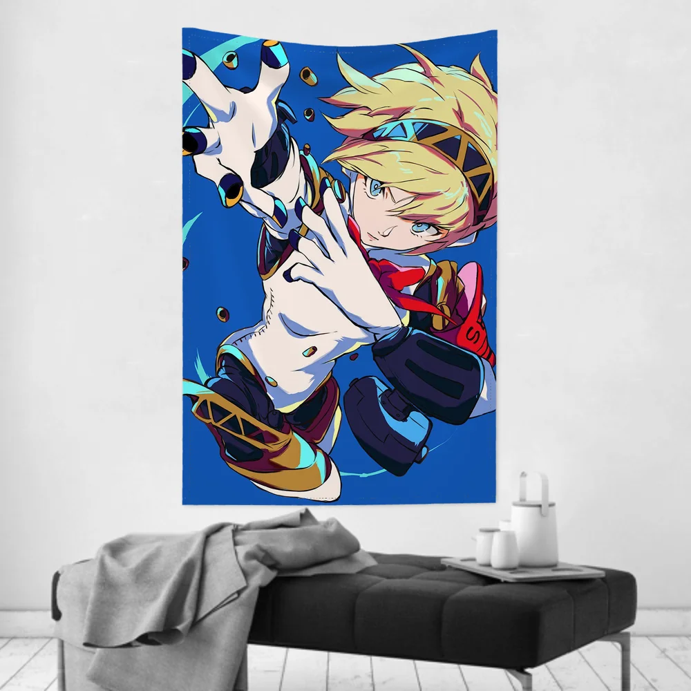 Aegis Animated Game P - Persona 3 نسيج ديكور غرفة قماش صوفي للحفلات خلفية معلقة ديكور غرفة غرفة الطفل #5