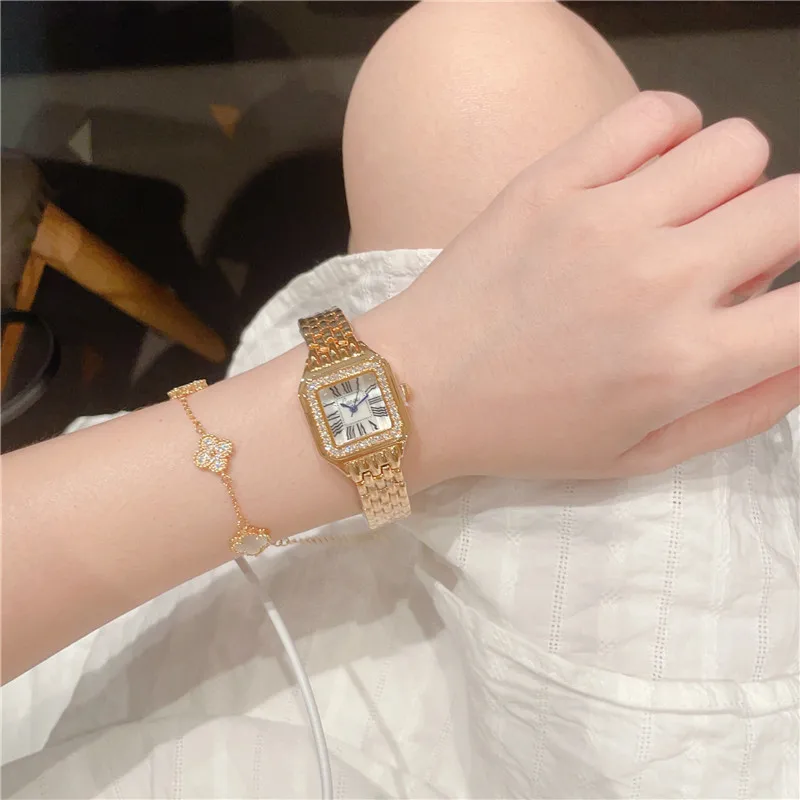 Cacaxi Fashion Diamond Square Ladies Watch reloj mujer Luxury Vintage women watch Student relogios feminino relojes para damas