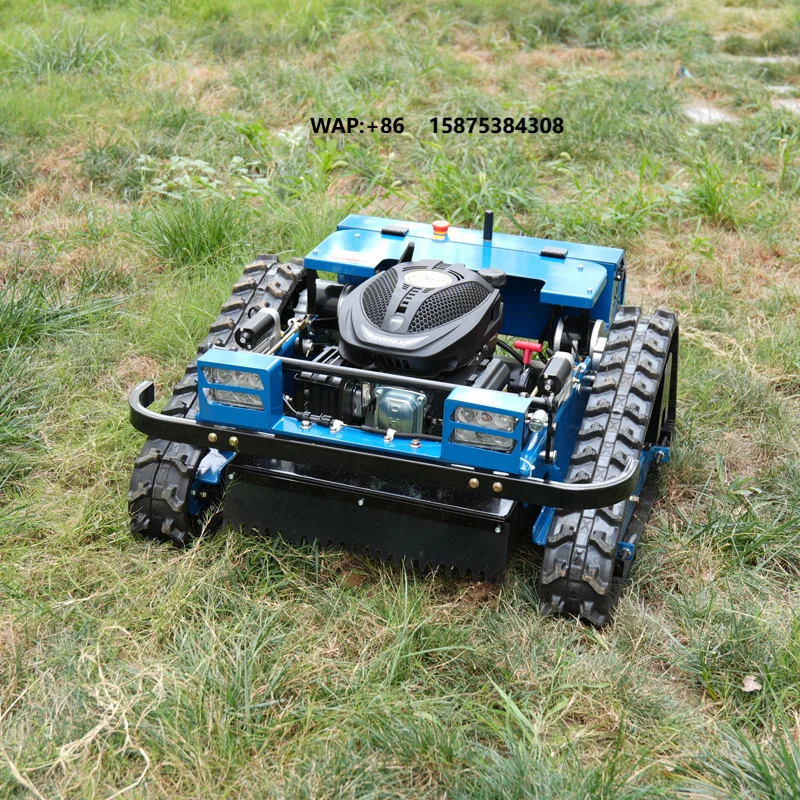 Robot Lawn Mower Multifunction Tractor Riding Remote Control Robotic Lawnmower for Large Yard Garden Agriculture