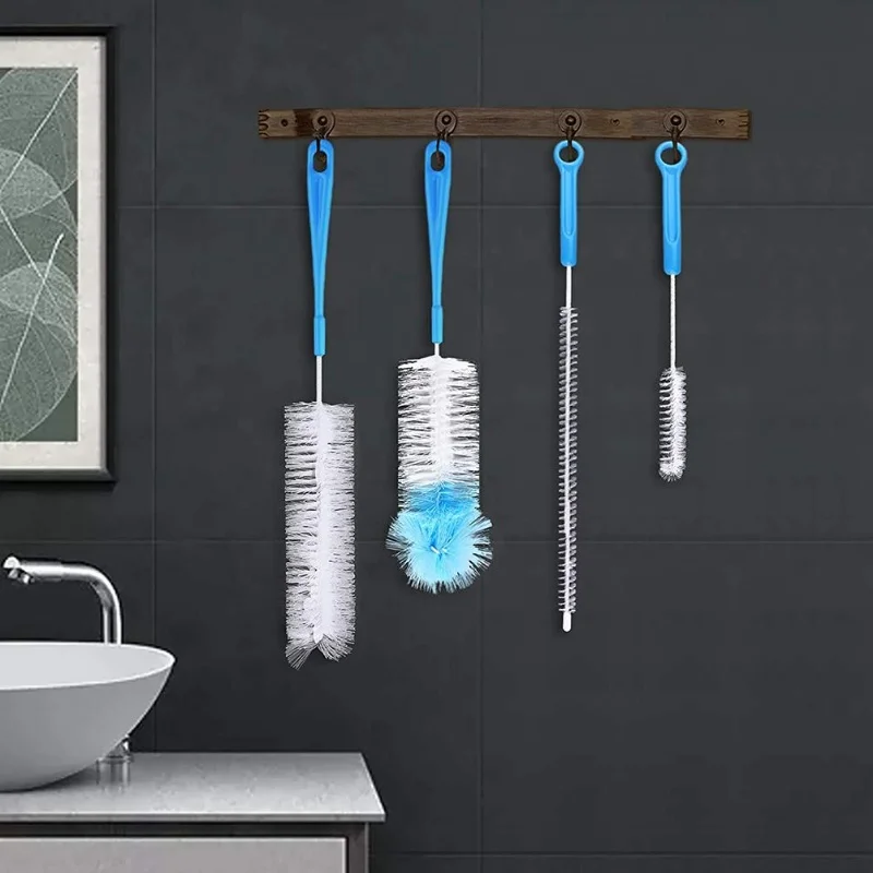 7 قطعة/المجموعة فرشاة الإسفنج دوران الطفل هوة كوب الحلمة تنظيف فرش مجموعة يده الطفل زجاجة تستخدم في الرضاعة أدوات تنظيف