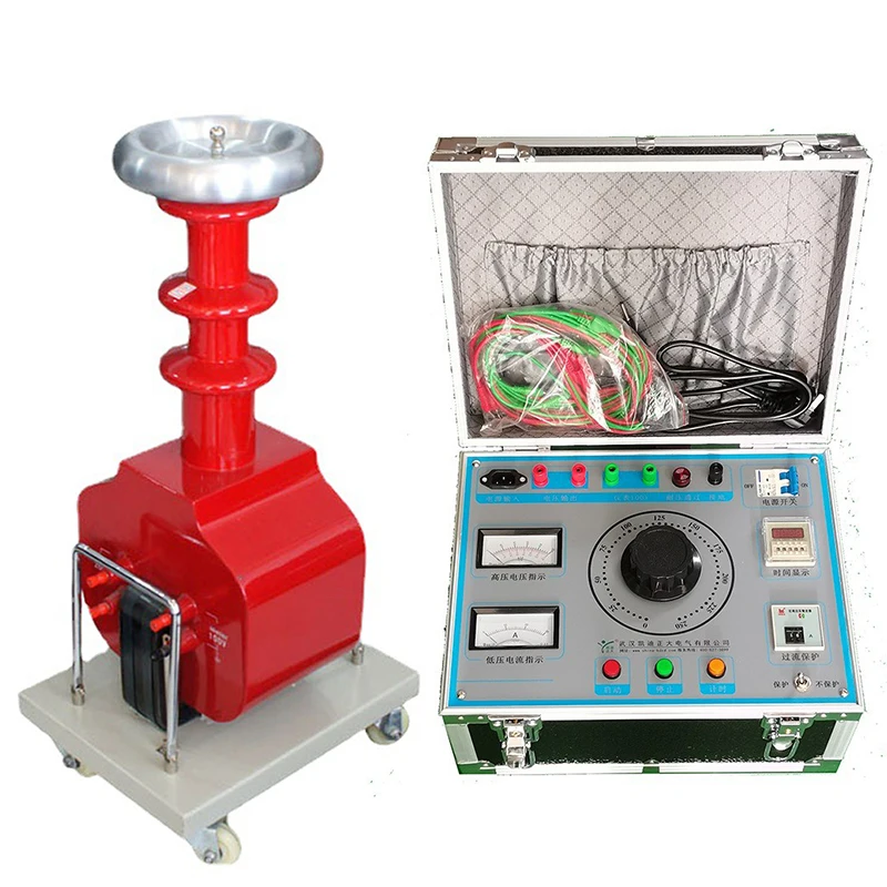 High Voltage Tester 50kV 100kV AC/DC Hipot Tester ac withstand voltage tester Dry type high-voltage test transformer