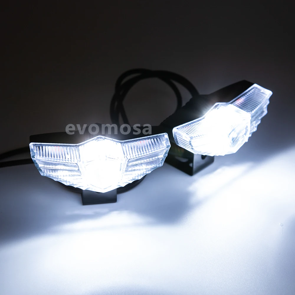 

Evomosa Universal Motorcycle LED Turn Signal Light Motorbike Tail Light Blinker 12V For Honda For Yamaha For DUCATI For Honda