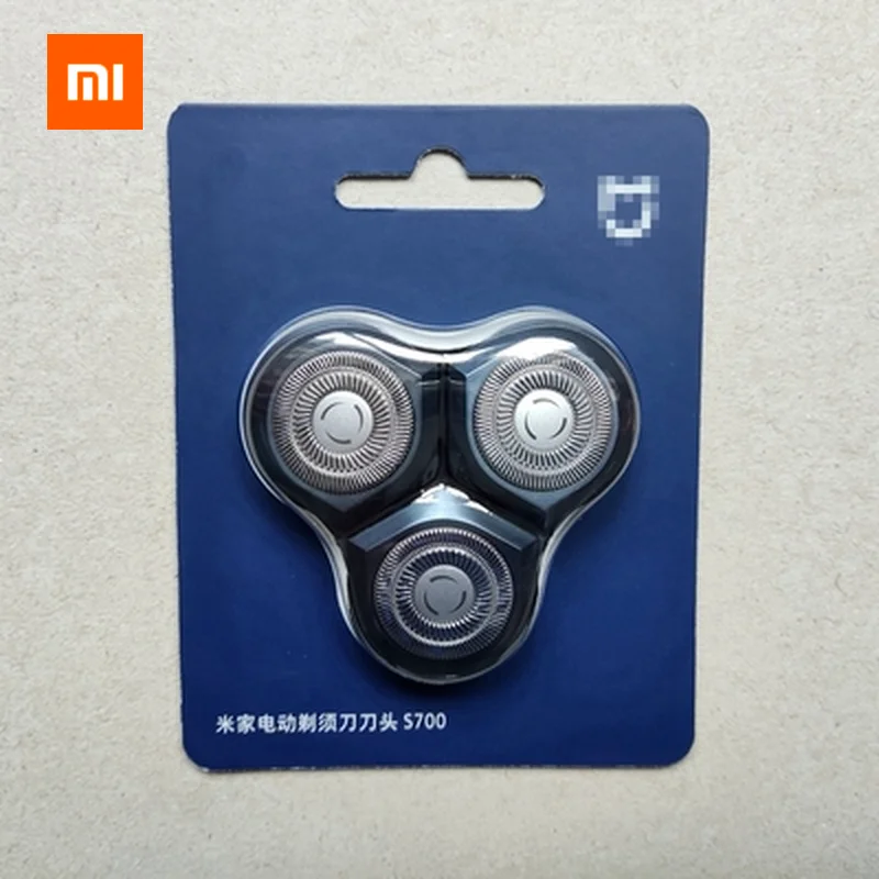 Xiaomi-Mijia Barbeador Elétrico, Cabeça de Substituição S700, Cortador de Cerâmica, Anti-Corrosão, Resistente ao Desgaste, Apenas a Cabeça, Original