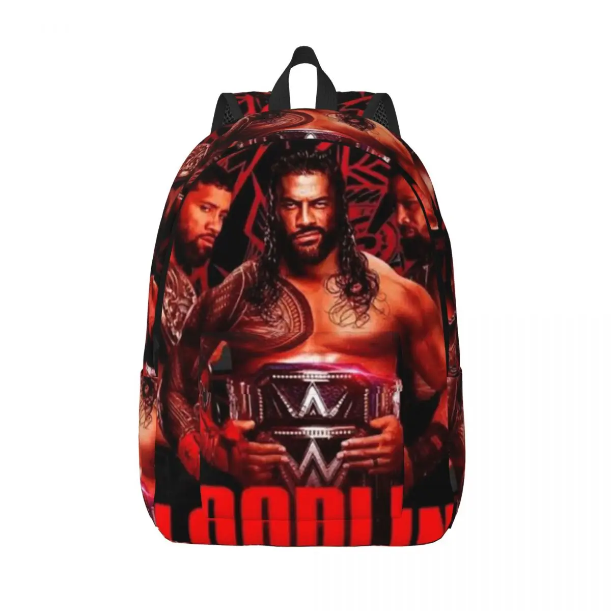 

Wrestler Roman Reigns Wrestling Student Backpack School Bag Hiking Travel Daypack for Men Women Bookbag Shoulder Bags