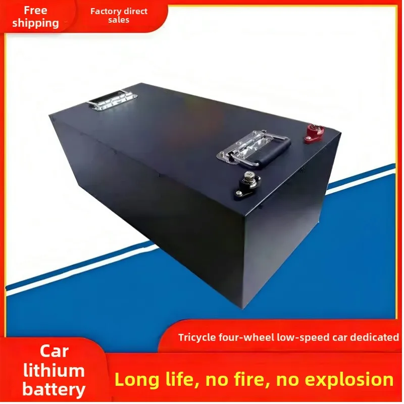 36V 80Ah-150Ah LiFePO4 Battery Pack Deep Cycle with BMS +10A Charger for Solar System Trolling Motor Boat Marine RV Off-Grid