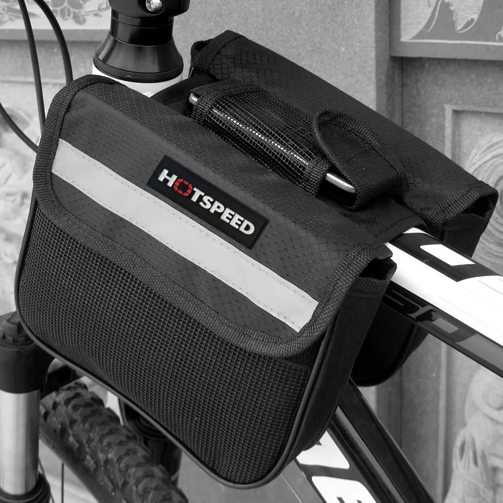 

Outdoor sports bicycle riding bag, mountain bike saddle bag, road bike tube bag, bicycle front beam bag.