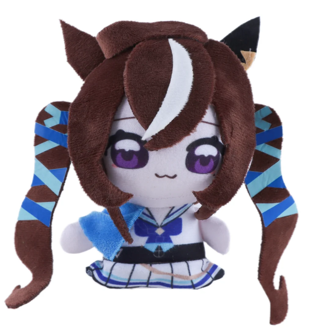 Kawaii Uma Musume Plush Toy Pretty Derby Anime Merch Oguri Cap Tokai Teio Rice Shower Stuffed Doll Birthday Xmas Gift for Fans