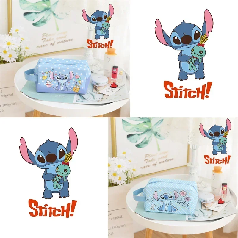 

Disney Stitch Girls Makeup Bag Cute Women's Bag Sanitary Napkin Cosmetic Key Headphone Medicine Sundries Storage bag Gift