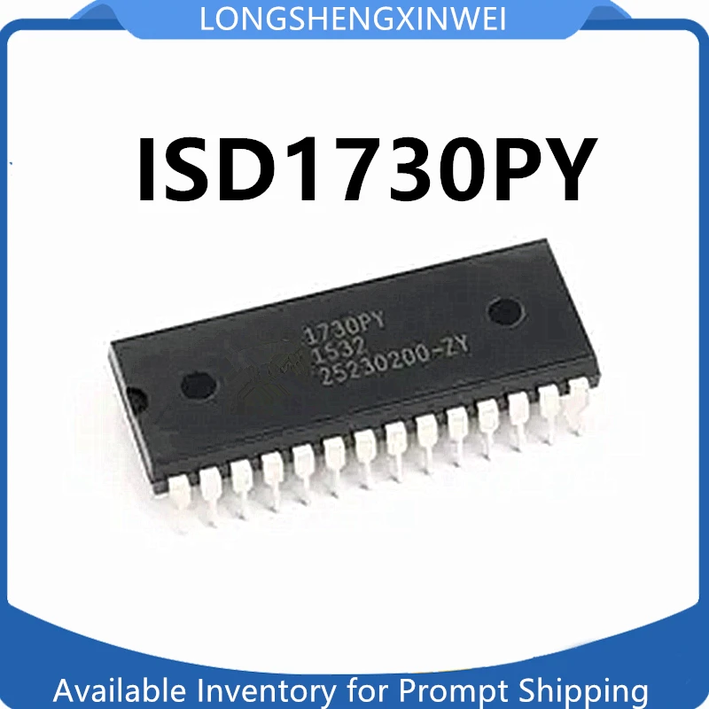 1PCS ISD1730PY ISD1760PY Inline DIP-28 Voice Chip NEW