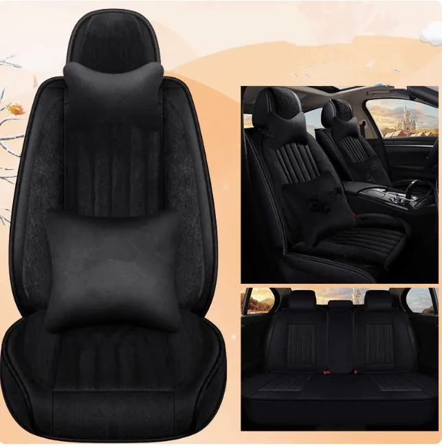 High quality! Winter car seat covers for Volkswagen Tiguan 2017-2009 comfortable keep warm eco seat cushion for Tiguan 2015