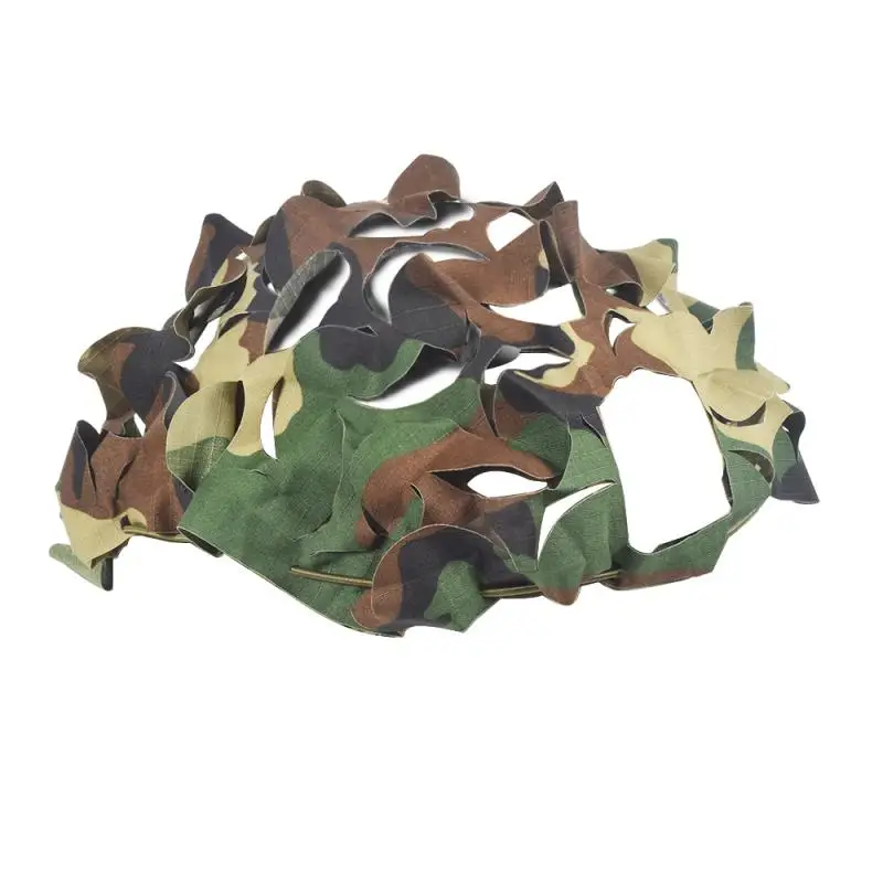 Housse de casque camouflage tactique 3D, maille en Nylon, cordon découpé au Laser pour la chasse au Paintball, accessoires de casque de jeu CS