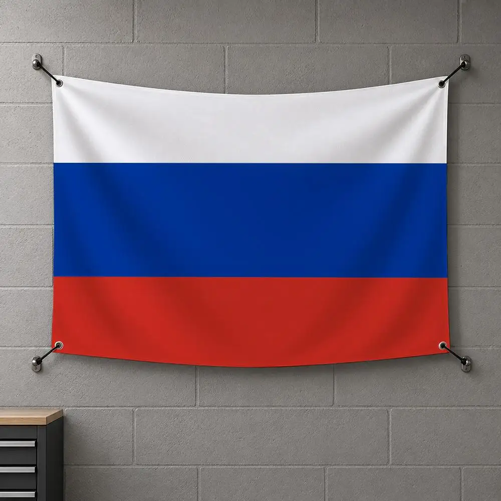 Russias President Russian Flags Interior Wall Hanging Background Art Banner Bedroom Home Living Room Outdoor Party Decor