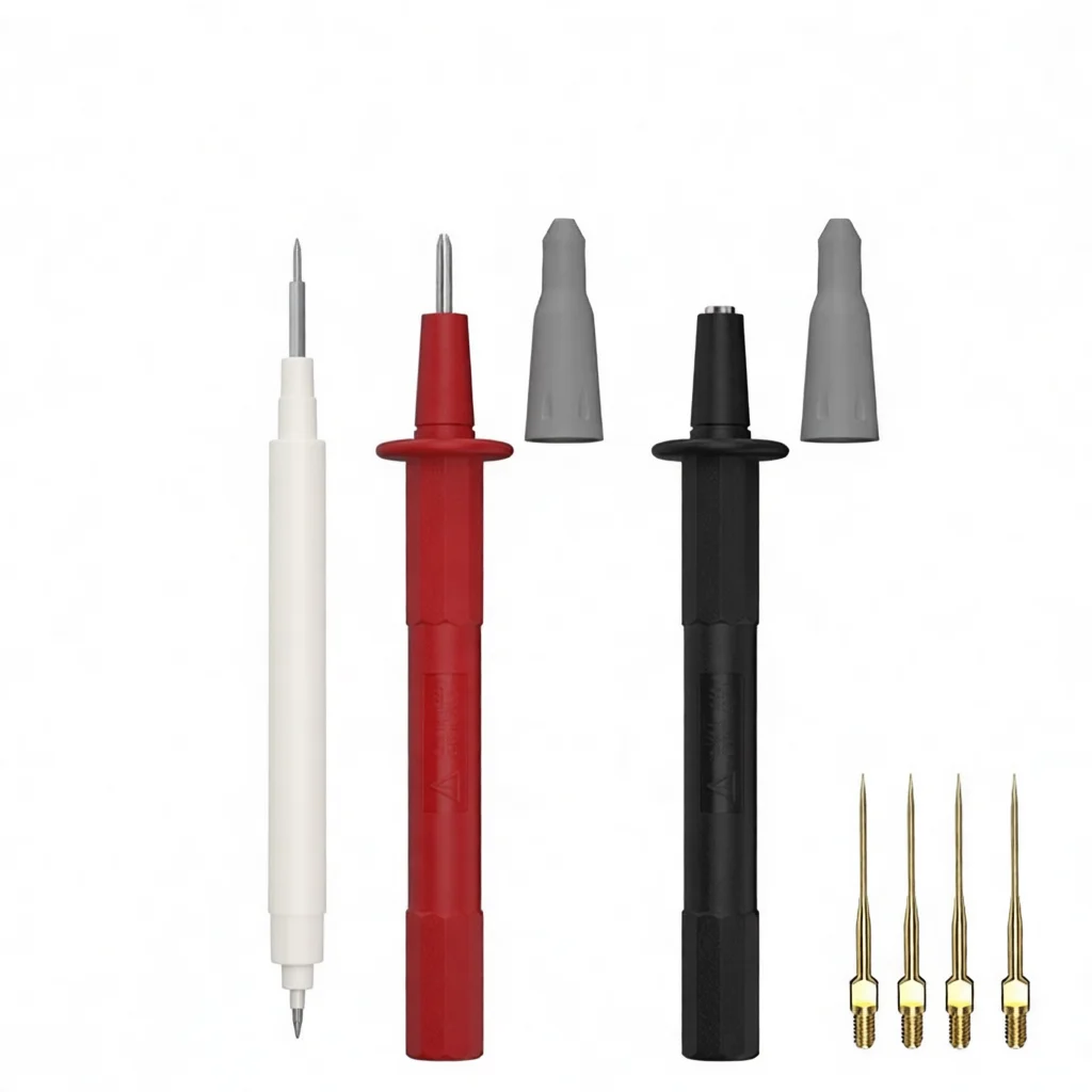 Multimeter Testing Leads Detachable 4mm Banana Plug Probe Professional DIY Electronic Component Repair Circuit Measuring Set