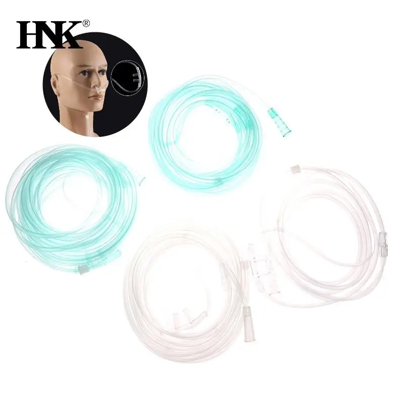 1.5/1.8/3/4/5M Disposable Oxygen Tube Double Nasal Oxygen Tube Independent Packing Medical Care Machine Breathing Cannula