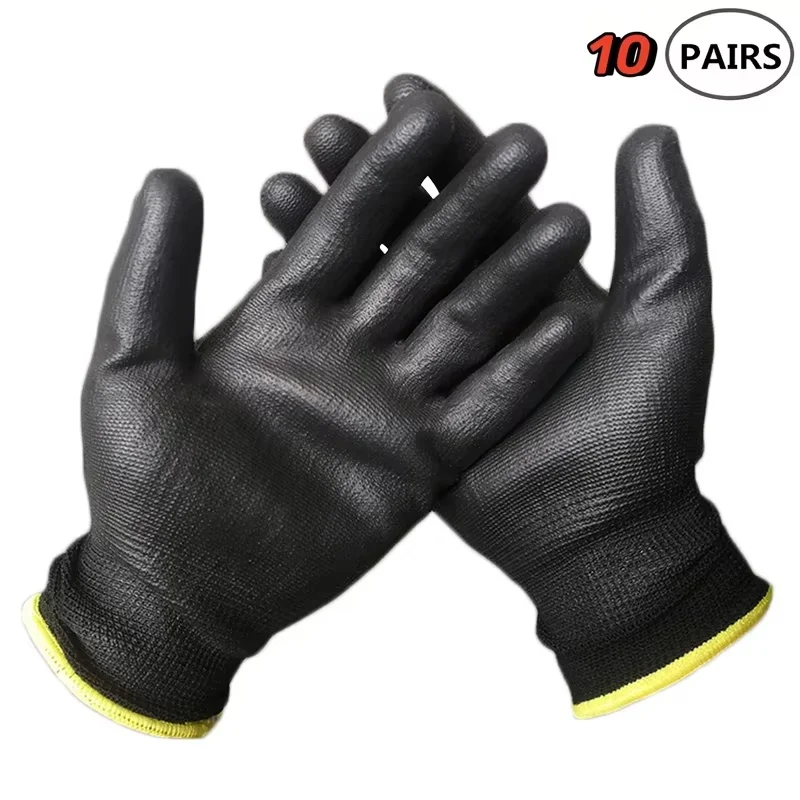 20pcs ESD Protection Gloves Repair Wear-Resistant Gloves Anti-Slip Safety Gloves Durable Gloves Carpenter Repair Worker Supplies