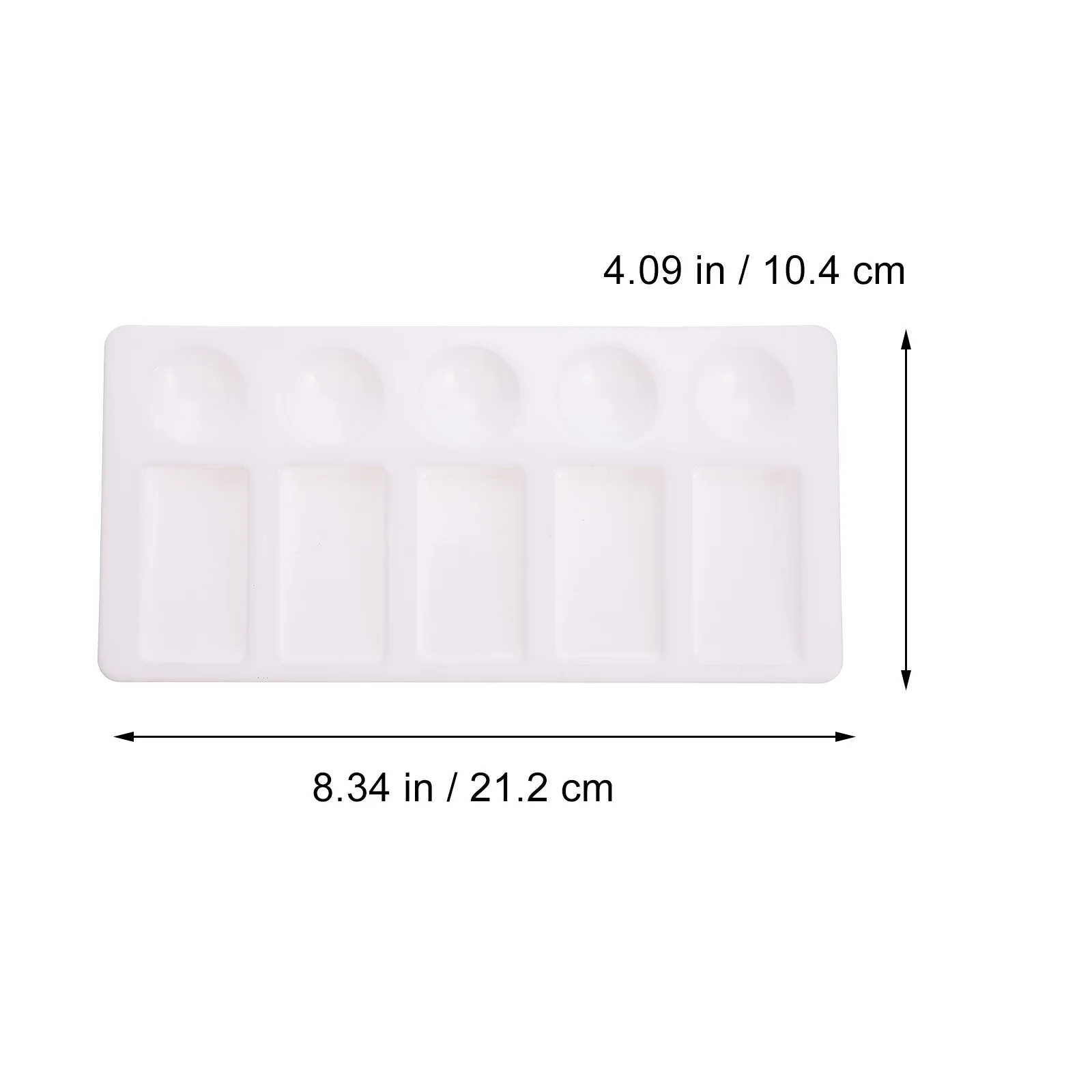 1 مجموعة لوحات الألوان المائية الصباغ الصواني كاشطات لخلط الألوان لوازم الفن أدوات الطلاء المنصات البلاستيكية Diy بها بنفسك الفن اللوحة