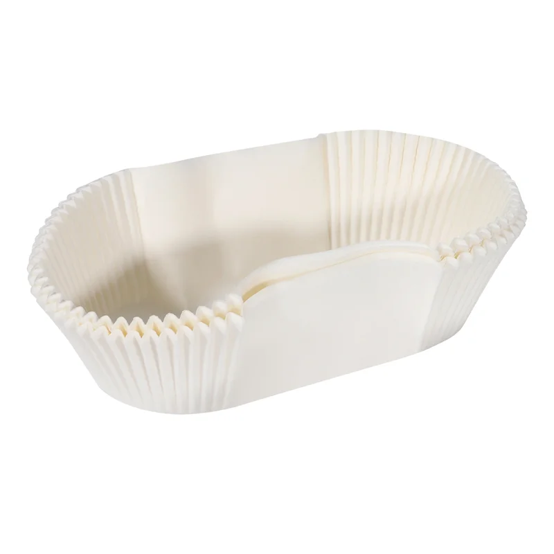 Forros de hojalata a prueba de grasa, papel de pergamino para hornear de borde recto, sartenes antiadherentes para pasteles, paquete de 40