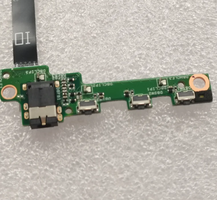 Para lenovo MIIX520-12IKB placa de botão interruptor, entrada de fone de ouvido, placa de áudio io 5c50p92343